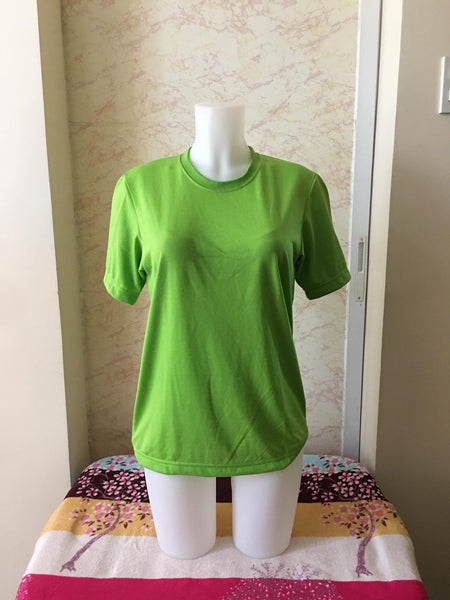 Plain T-Shirt Cotton Jersey Apple Green