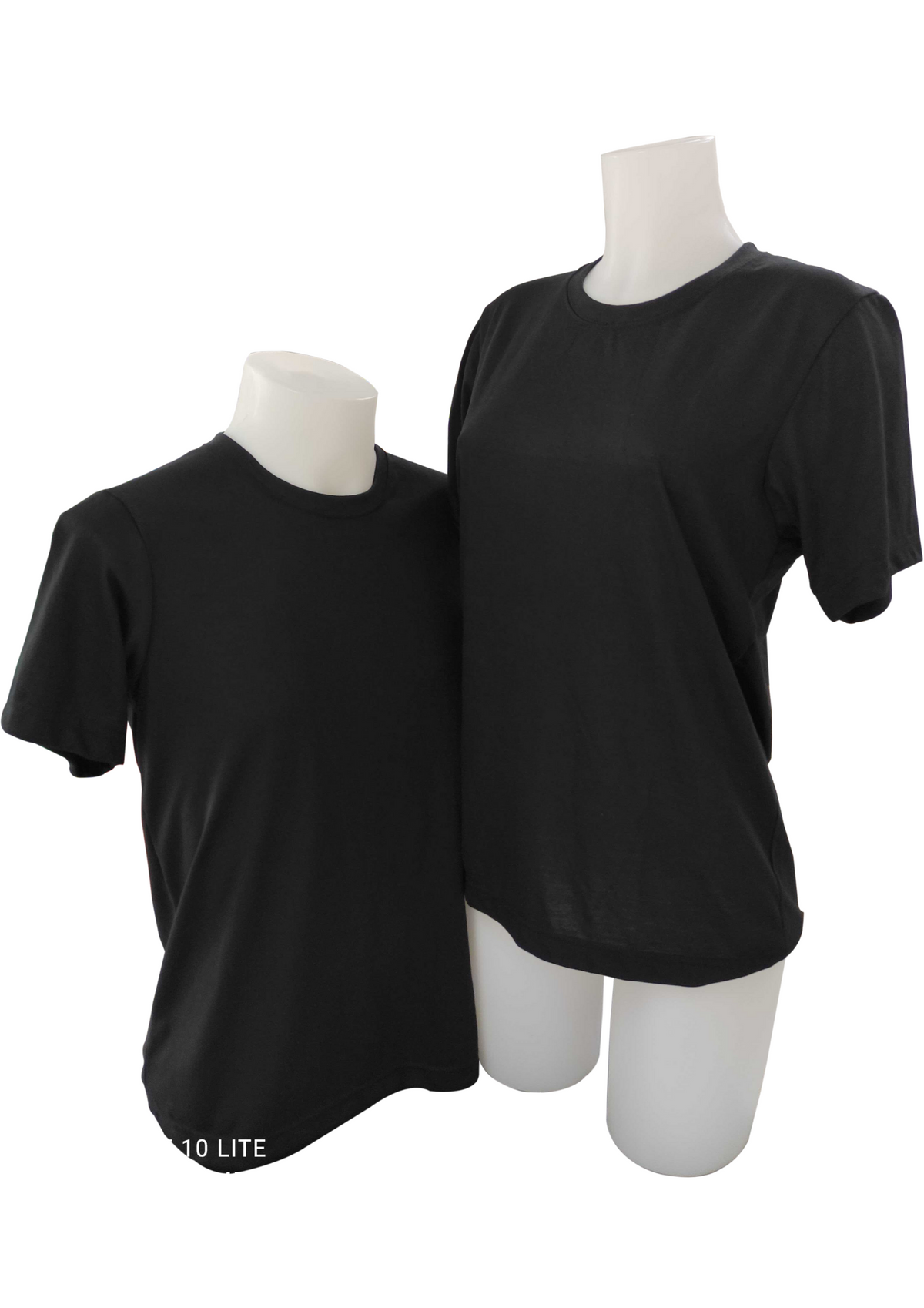 Plain T-Shirt Cotton Jersey Black