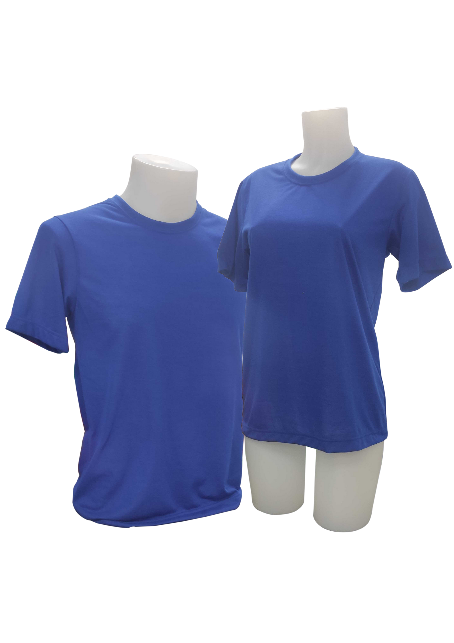 Plain T-Shirt Cotton Jersey Royal Blue