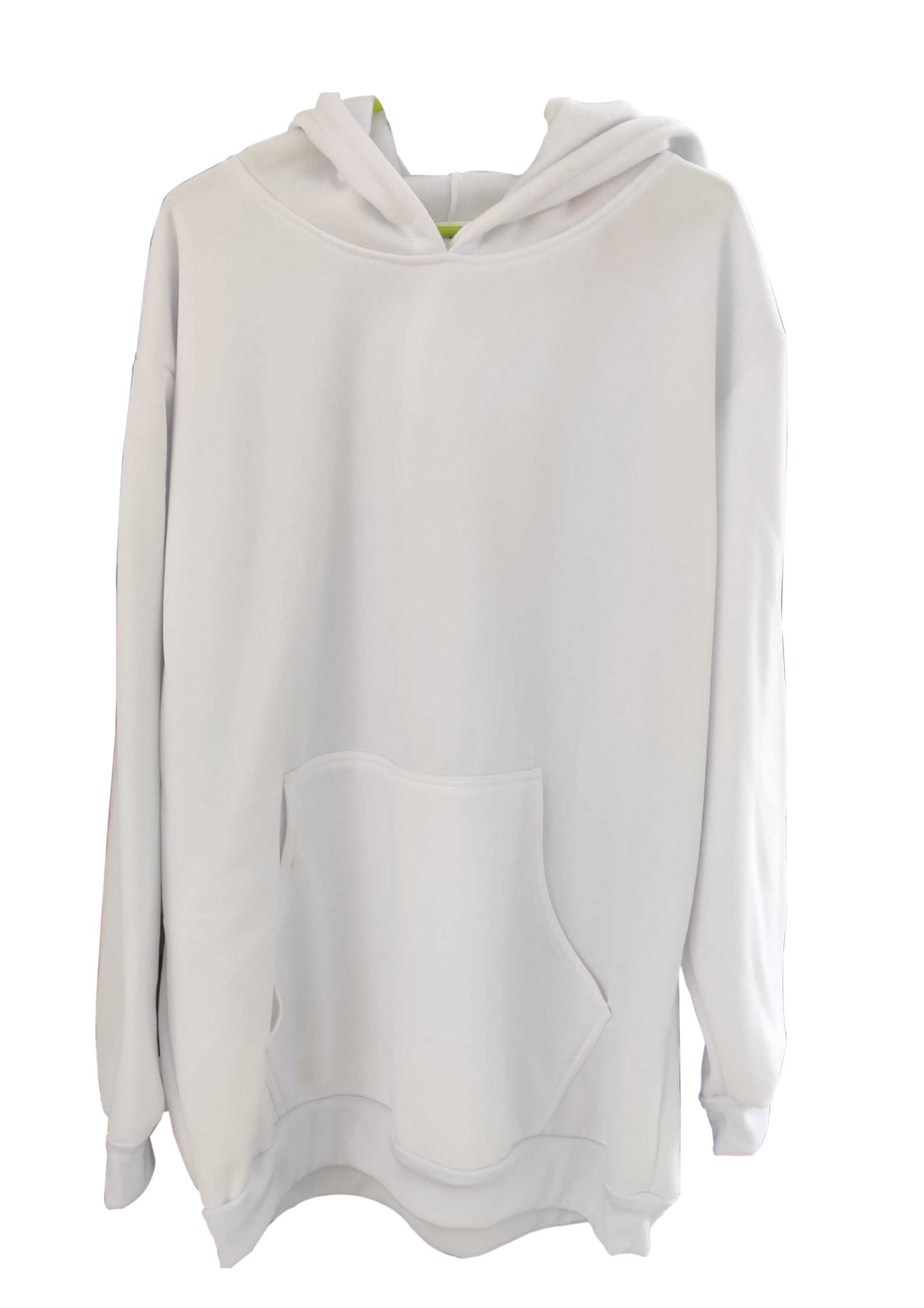 Cotton Brush Hoodie Jacket White