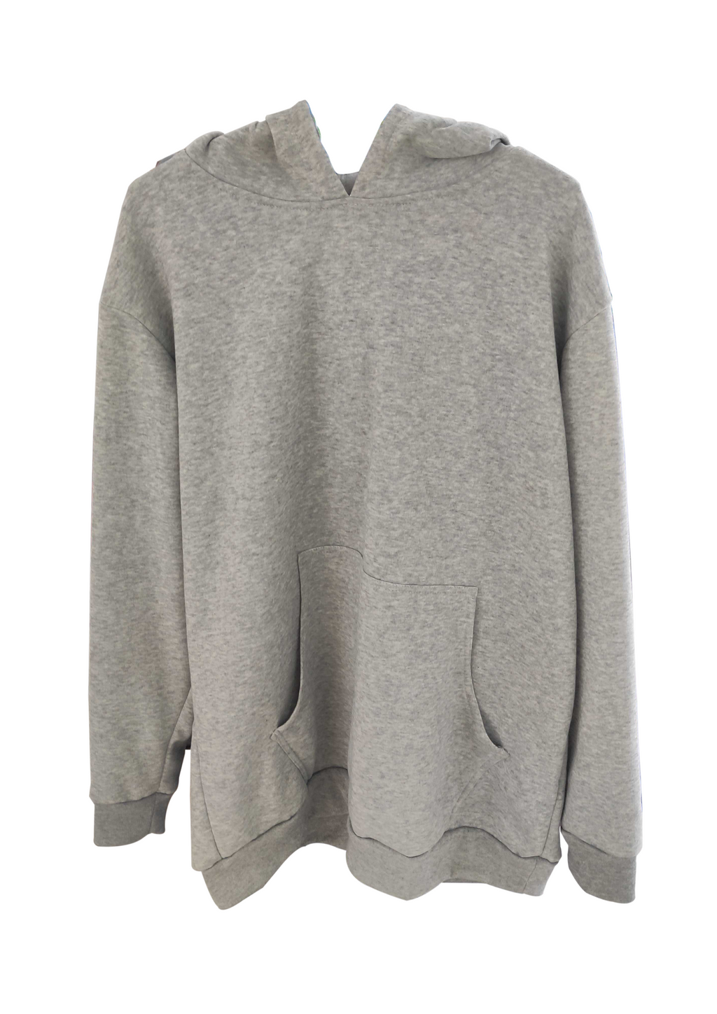 Cotton Brush Hoodie Jacket Light Gray