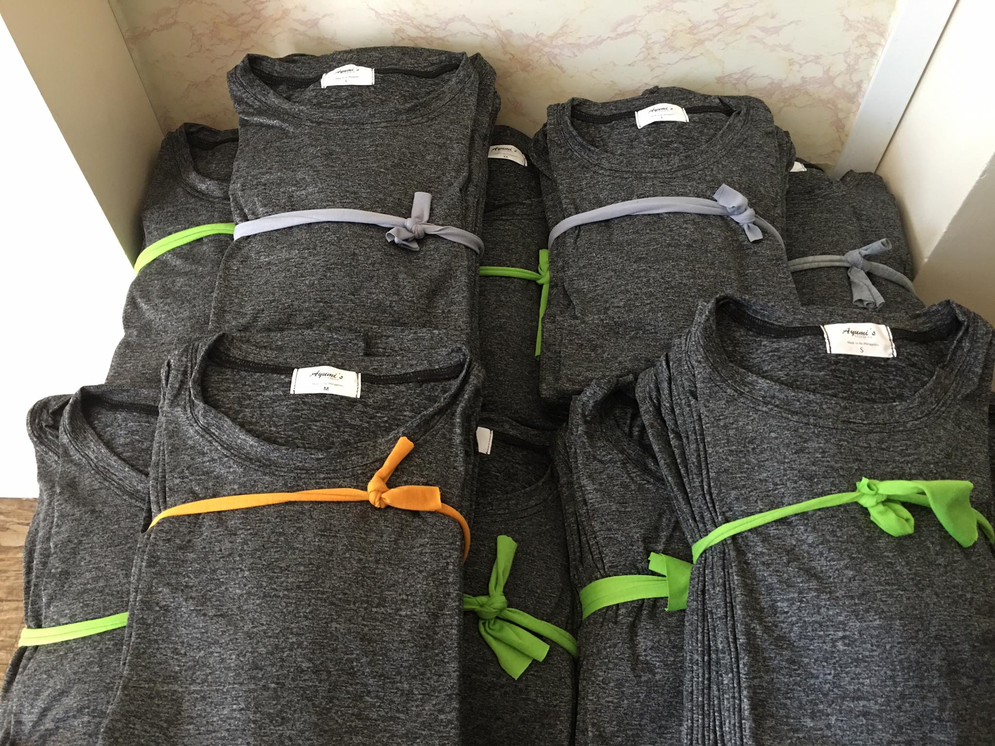 Plain T-Shirt Cotton Spandex Heather Gray