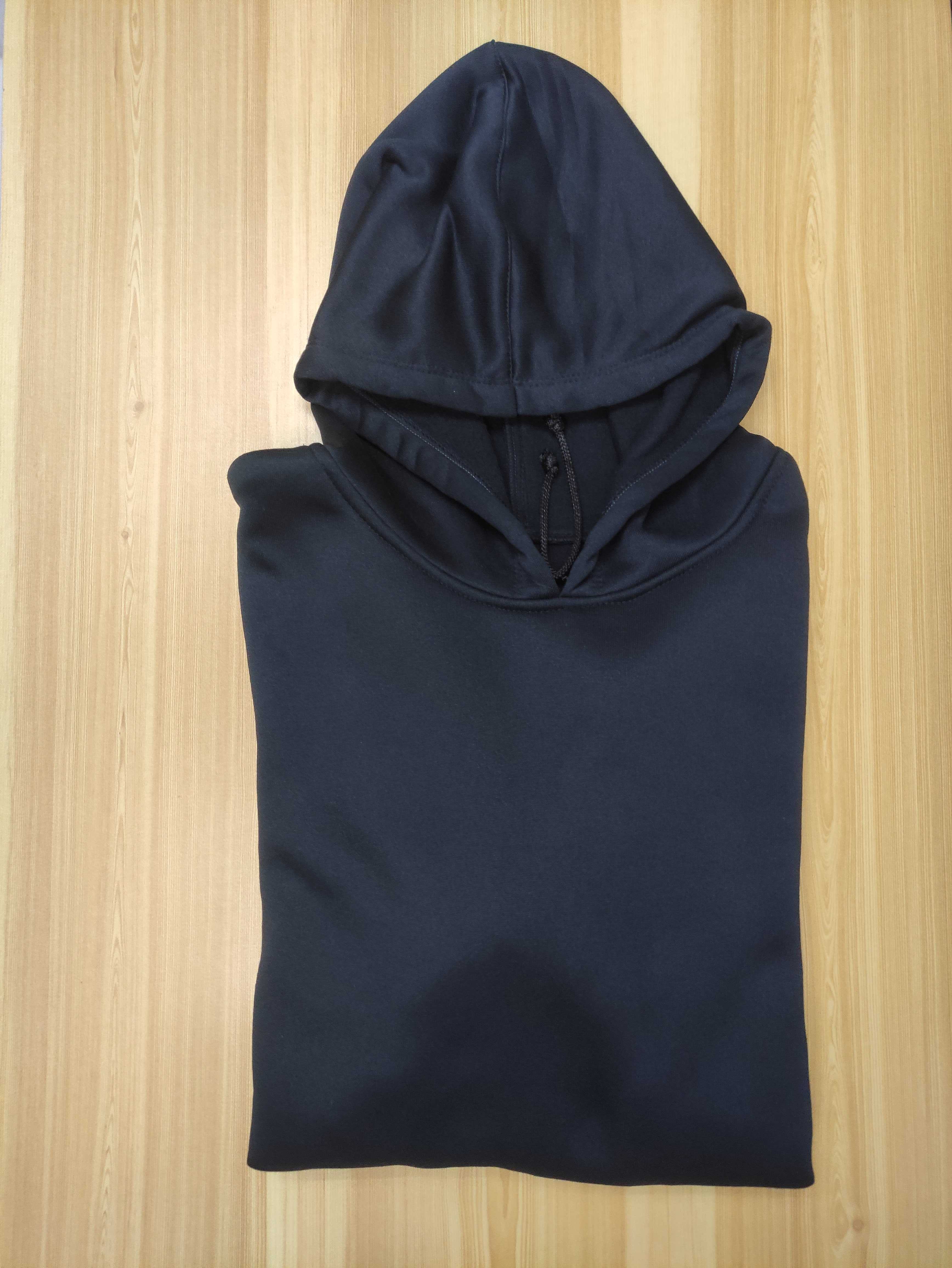 Cotton Brush Hoodie Jacket Black