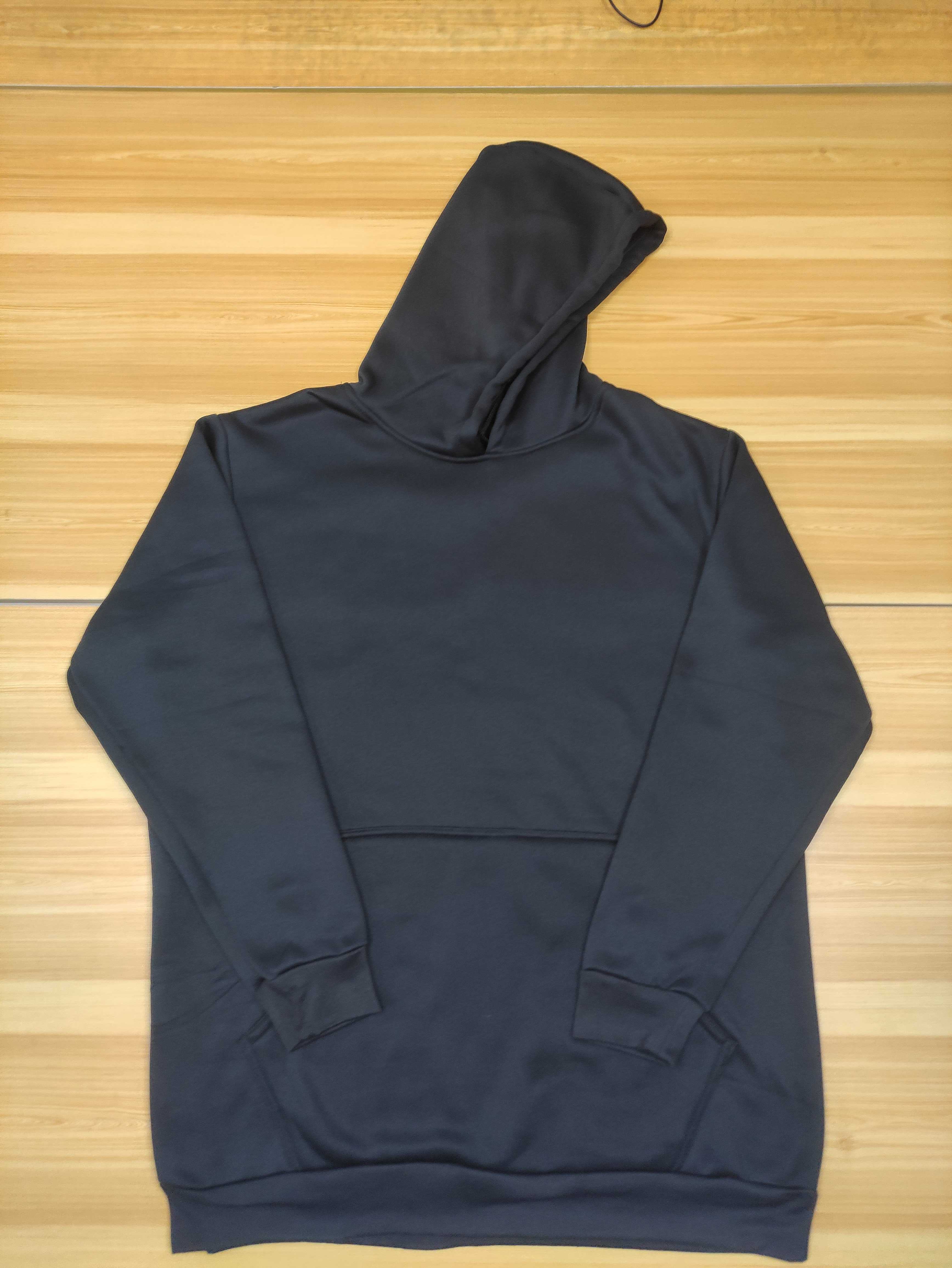 Cotton Brush Hoodie Jacket Black