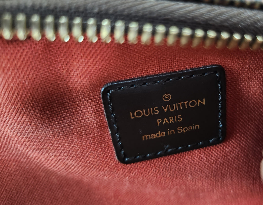 Pre-loved Louis Vuitton Geronimo Damier LeatherBag – Vintage Muse