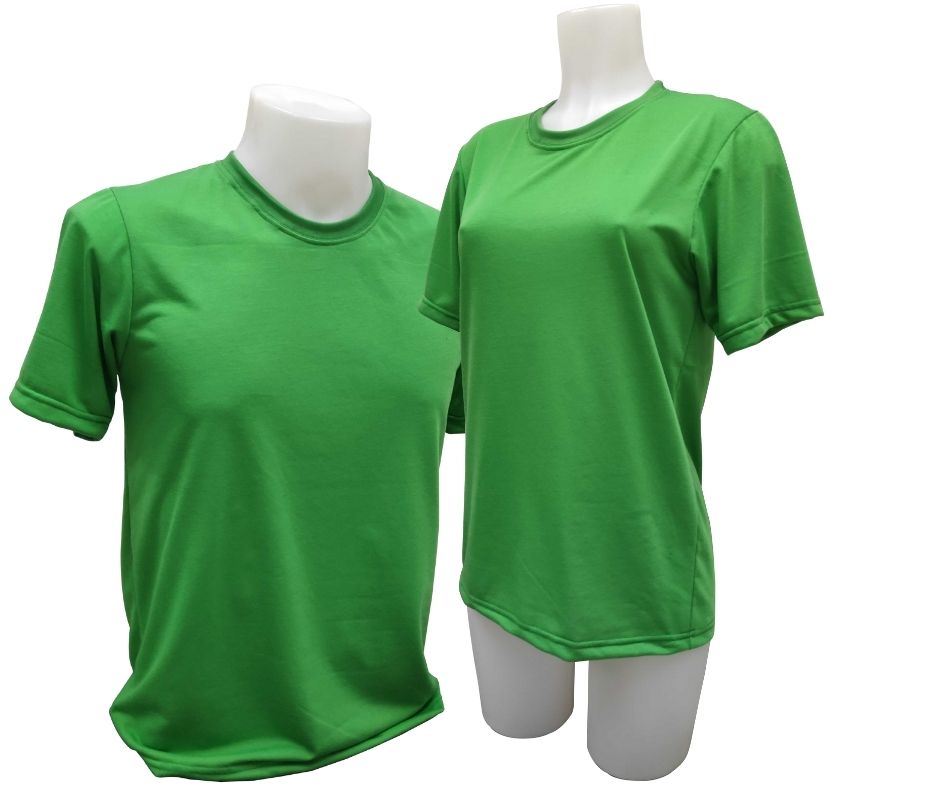 Plain T-Shirt Cotton Jersey Jade Green