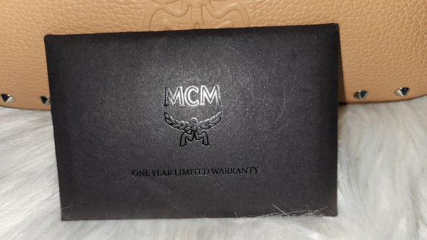 PRELOVED MCM Camera Leather Bag