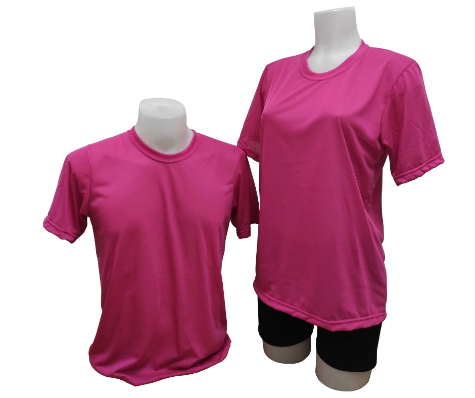 Plain T-Shirt Cotton Jersey Magenta