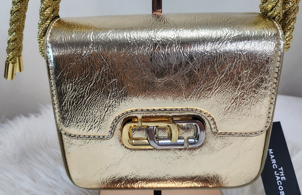 BRAND NEW Marc Jacobs The J Link Mini Metallic Shoulder Bag