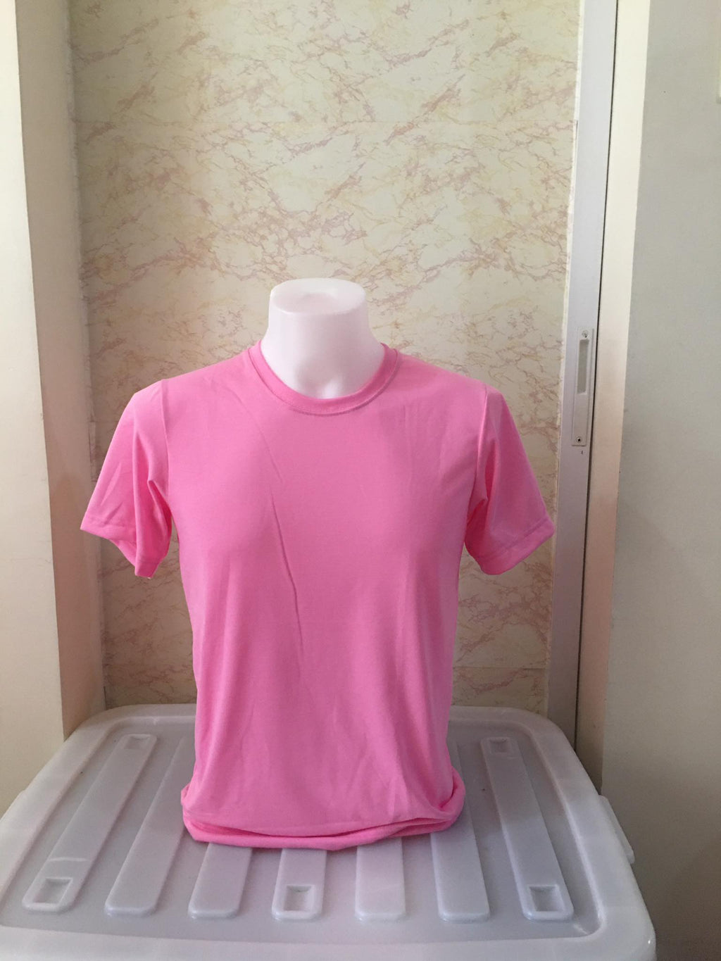 Plain T-Shirt Cotton Jersey Pink