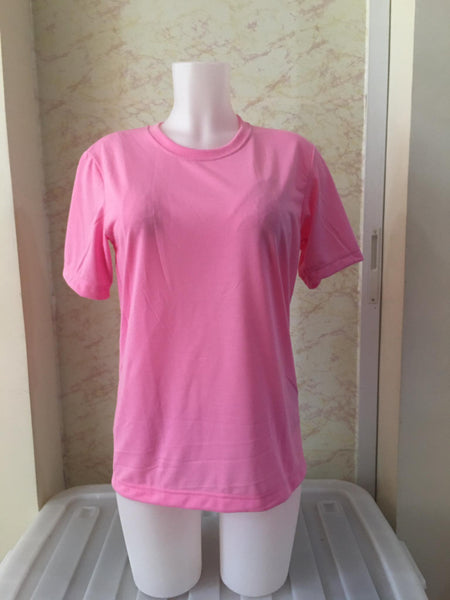 Plain T-Shirt Cotton Jersey Pink