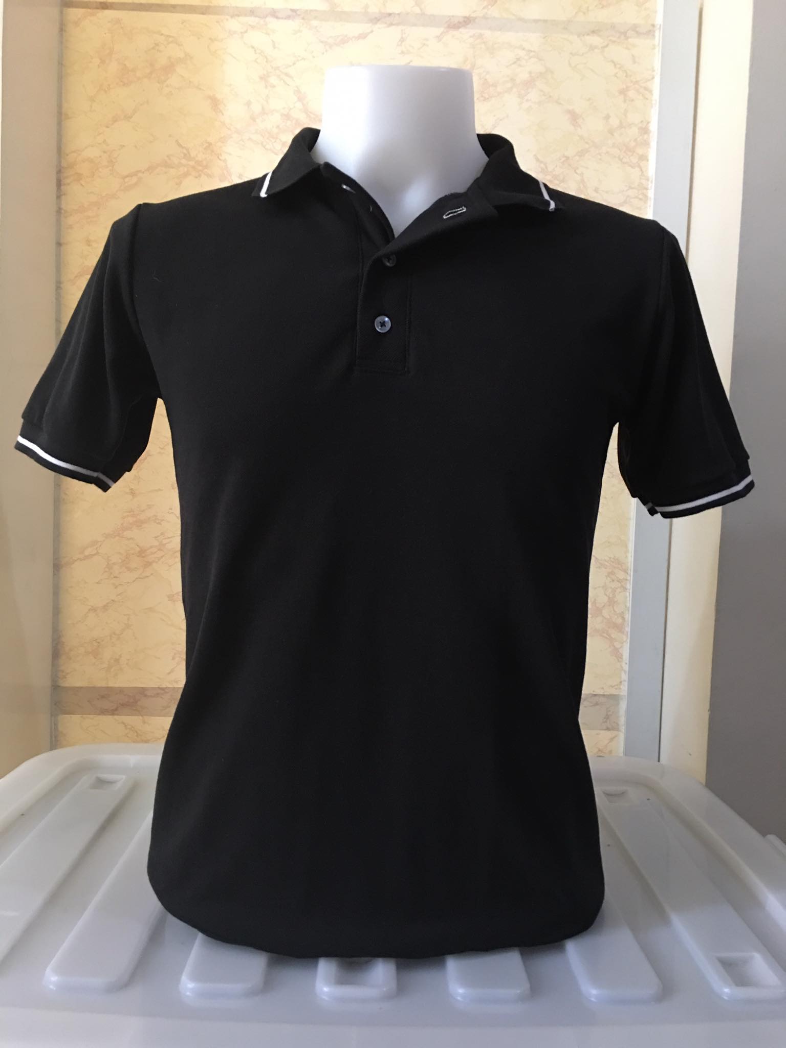 Standard Polo Shirt Male Black