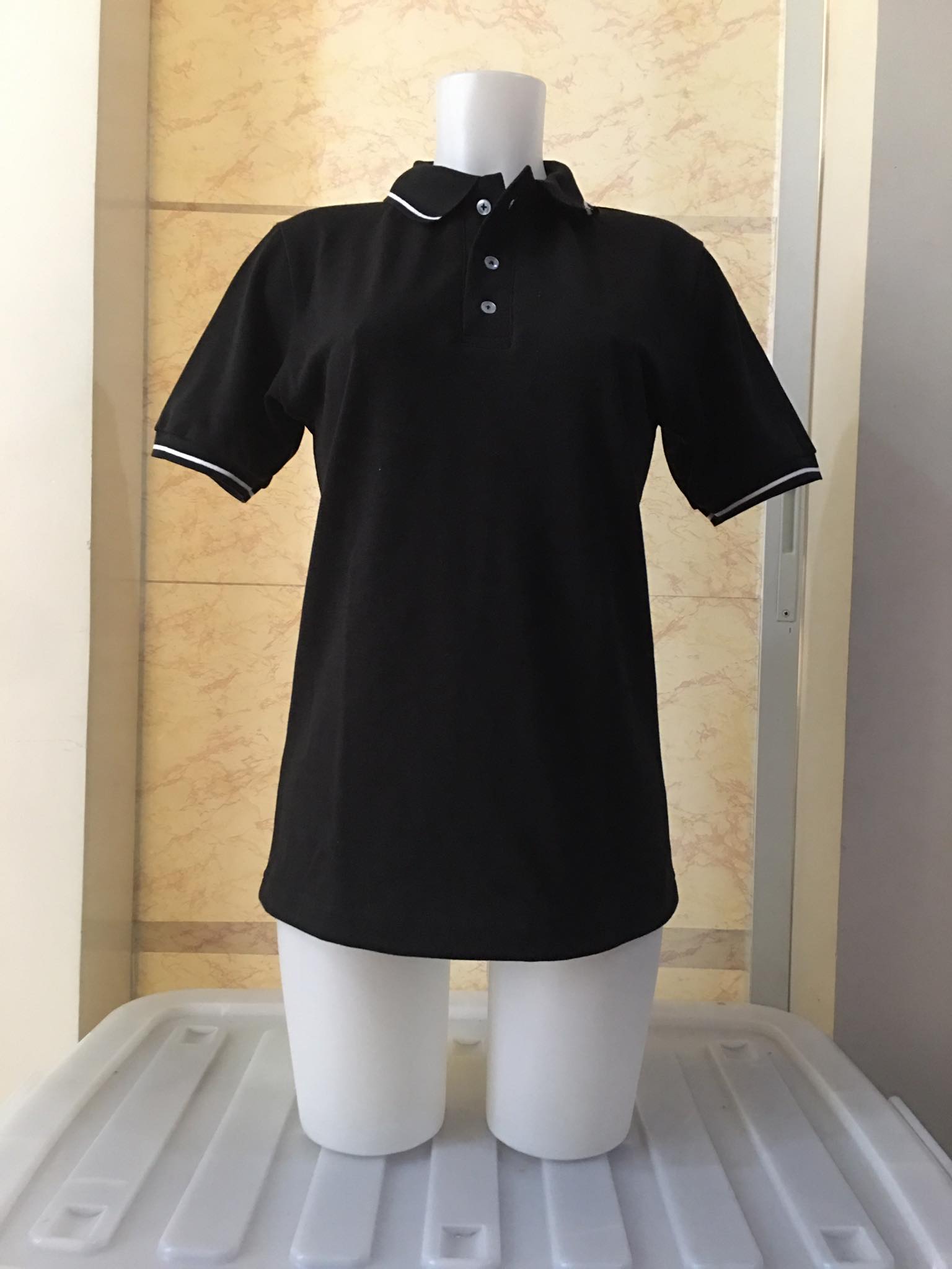 Standard Polo Shirt Female Black