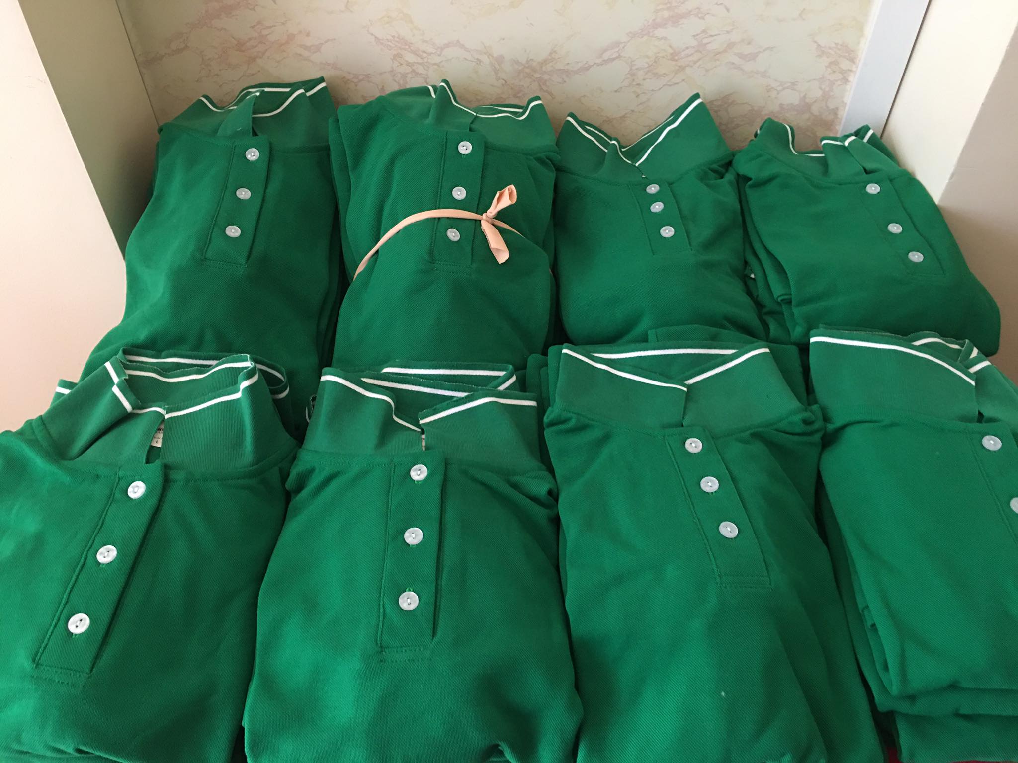 Standard Polo Shirt Female Emerald Green