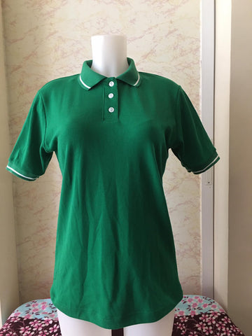 Standard Polo Shirt Female Emerald Green