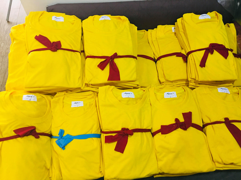 Plain T-Shirt Cotton Jersey Sunny Yellow