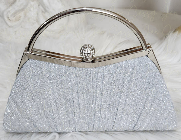 Unbranded Silver Party Purse